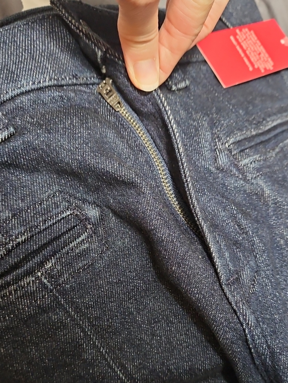 Spanx Wide-Leg High-Rise Trouser Denim Jeans-NWT - Picture 8 of 14